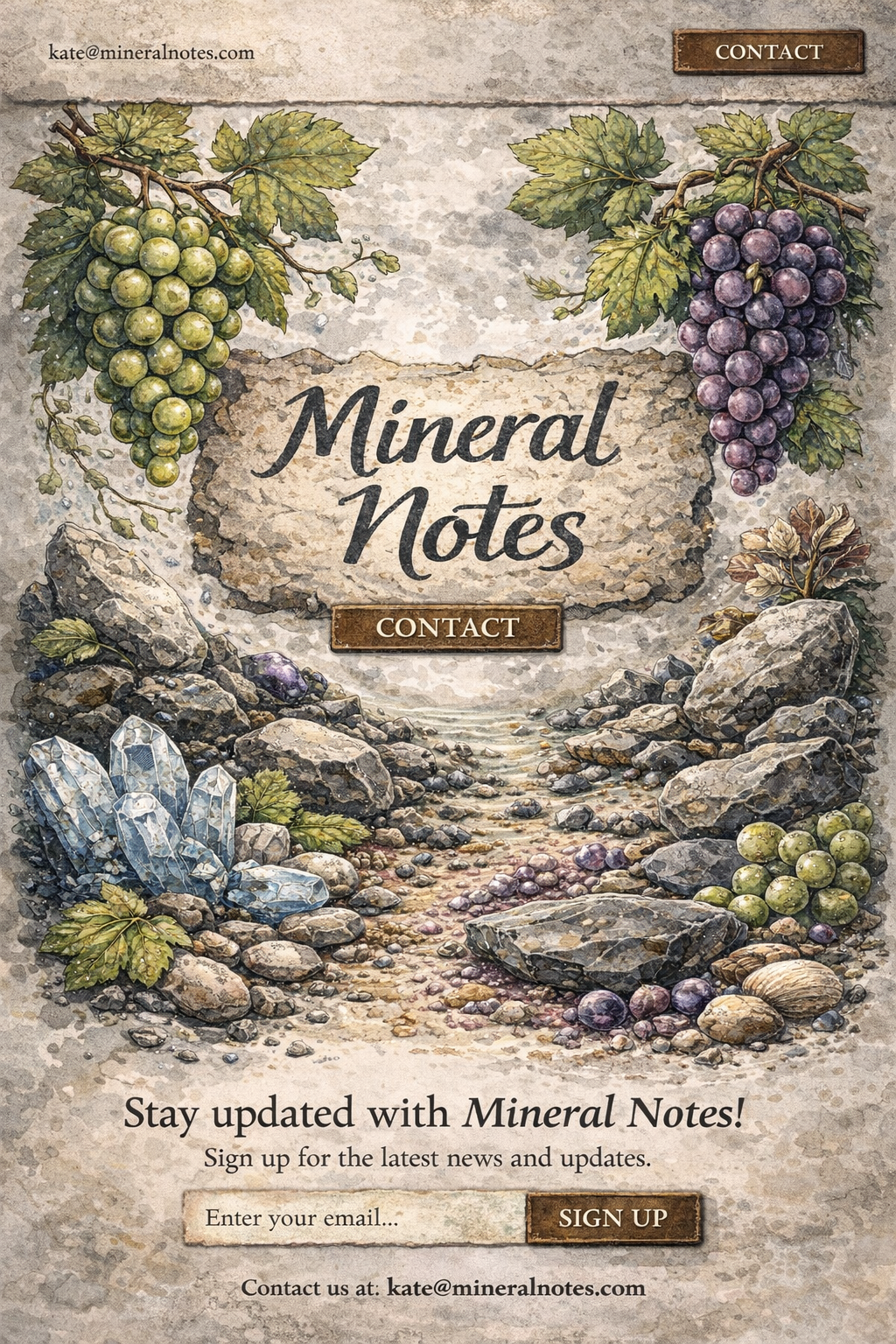 Mineral Notes artwork